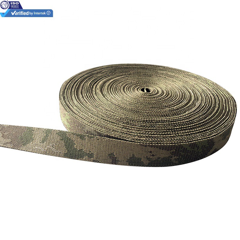 Custom Jacquard Camouflage webbing Custom Jacquard Camouflage webbing
